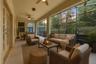 Virtually staged lanai