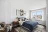 Virtually staged bedroom