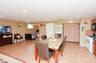 lower level dining area