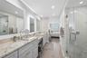 Dual sinks in master bath