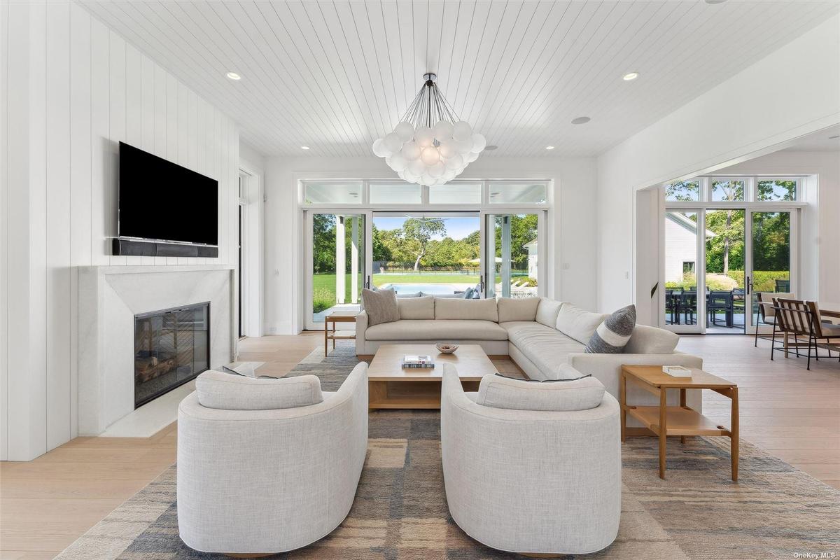 Living Room Overlooking Backyard