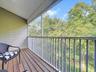 3rd floor screened patio off of primary