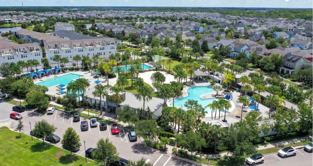 Access to resort style amenities