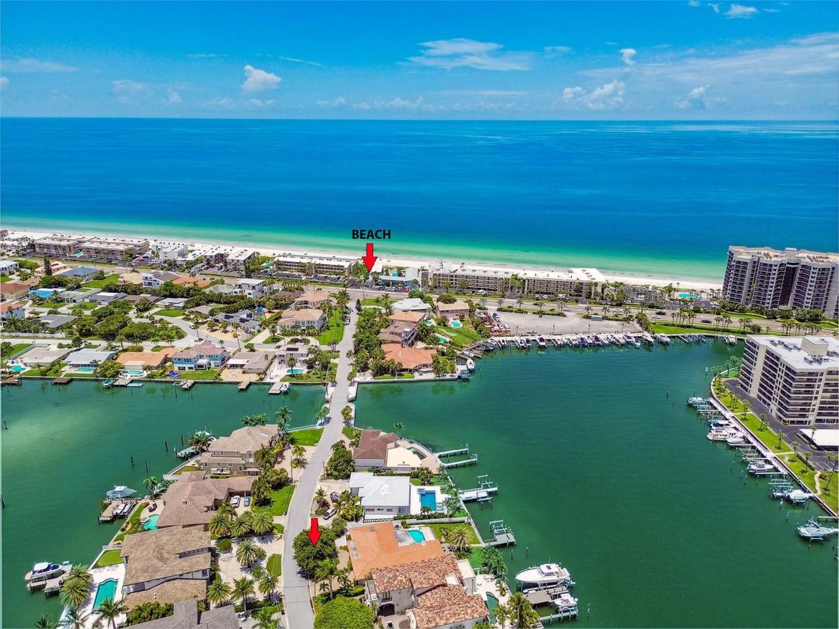 proximity to beach enterance