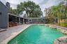 Resort style pool area