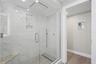 Large walk-in shower