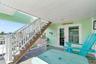 Stairwell to rooftop deck