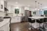 Kitchen with center island