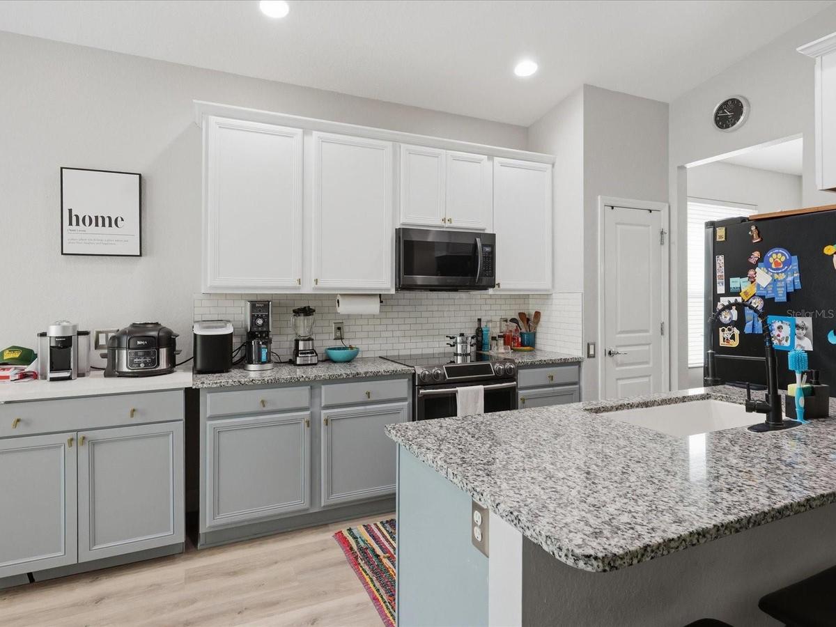 View of the kitchen