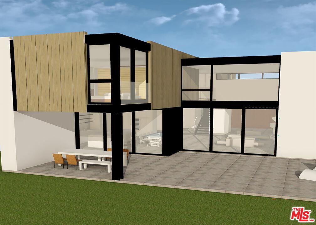 628 18th St - Back Rendering