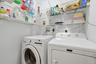 Located accross from lavatory at end of kitchen.