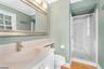 full bath by lounge area