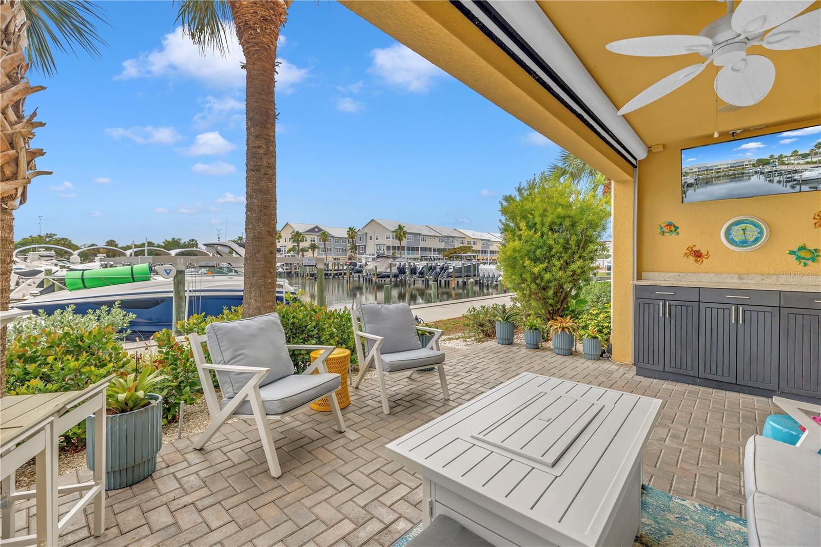 Water view from Lanai/Paver Patio