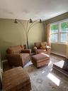 Bedroom currently used as den