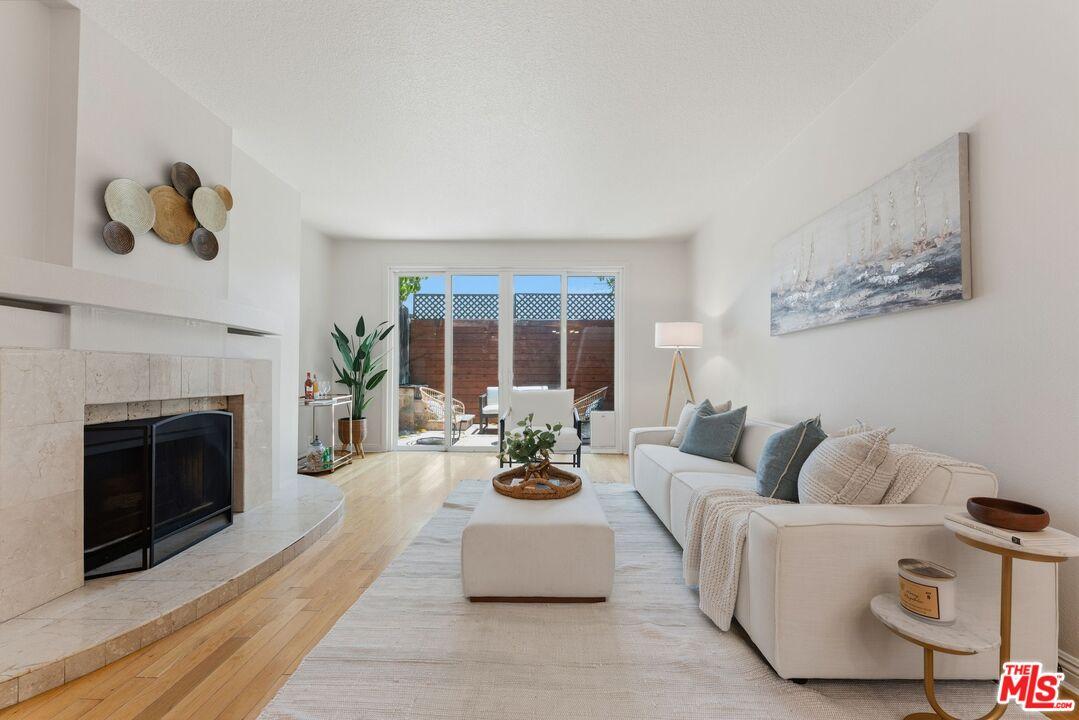 Living room highlighted by a s