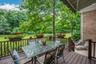 Private Deck facing woods