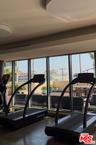 Gym overlooking ocean views