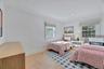 Bedroom featuring light wood-style flooring and recessed lighting
