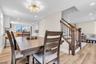 Dining open to kitchen & Lvrm