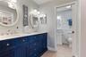 Primary Bathroom with double vanity