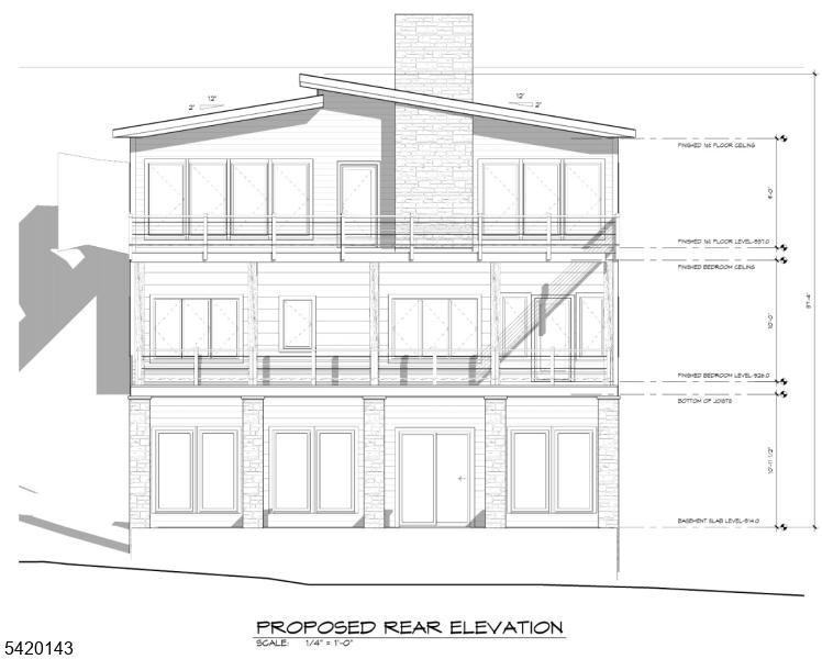 Proposed Rear Elevation