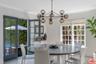 Stylish Dining with Garden Vie