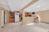 High ceiling basement with a separate entrance