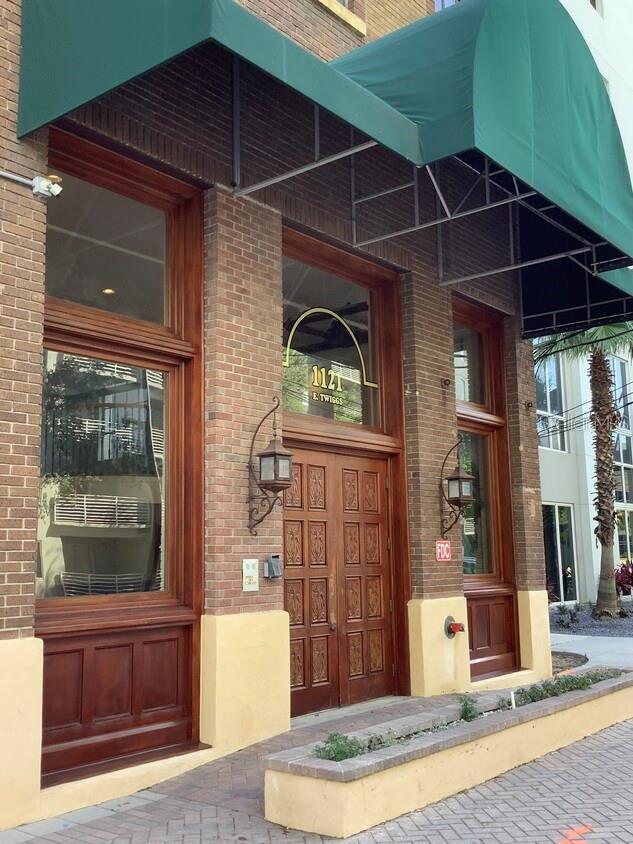 Front of building