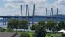 View from your terrace... the new bridge has also a 3.5 mile walking/bicycle path with strategically placed lookouts...