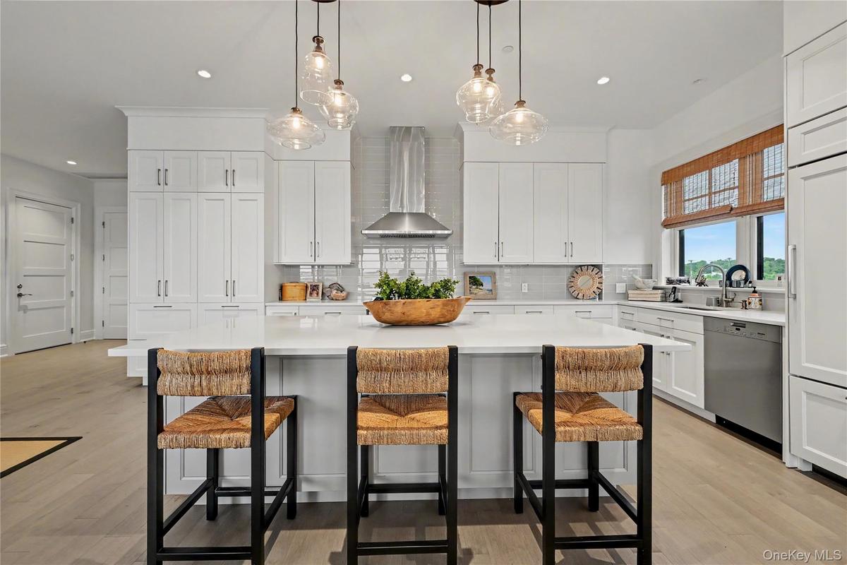 Large kitchen island