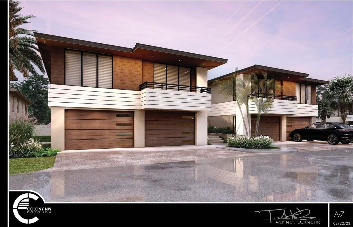 Rendition of site build proposal, Community of Villas