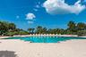 Large pool deck