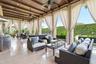 Large Patio by bar/game room with Summer Kitchen