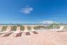 Pool seating with Gulf views