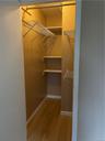 Master walk-in closet