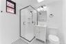 Full bathroom on lower level