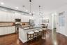 Open Concept Kitchen with Gas Range