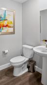 half bath down stairs