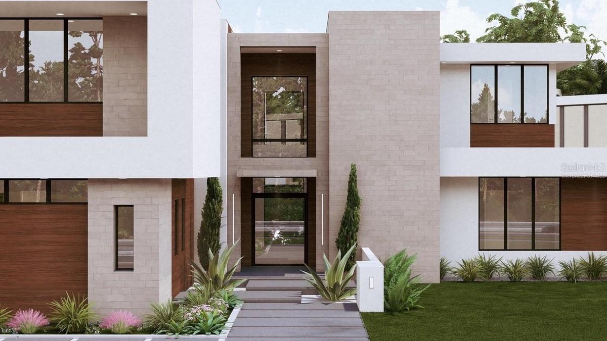 Front Entrance Rendering - Virtually Staged