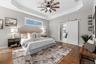 A primary suite designed to unwind