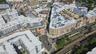Aerial view of the building