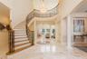 grand 2-story entry foyer