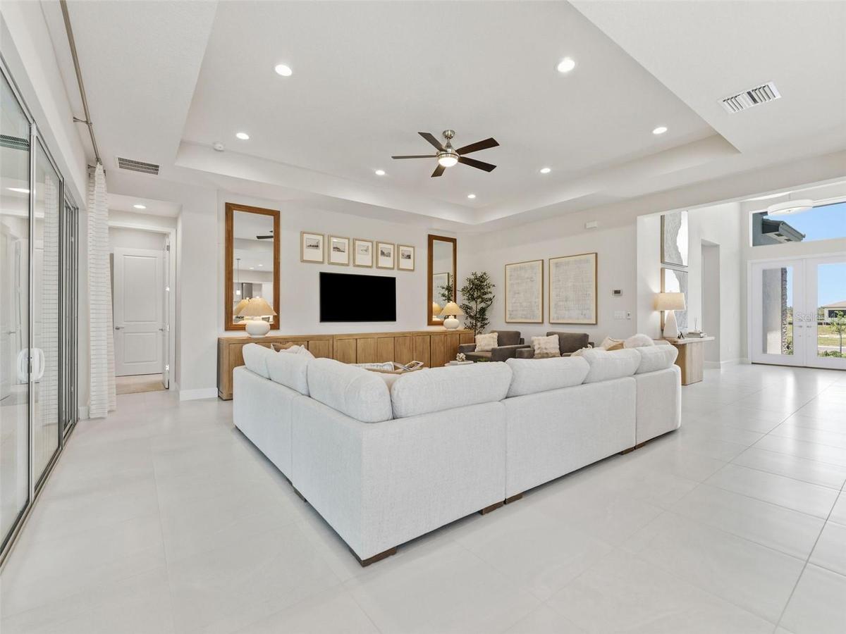 This living room defines perfection, offering a beautiful and inviting space to relax and enjoy.