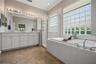 Primary bathroom with sperate shower