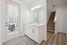 Pool bath, double sinks