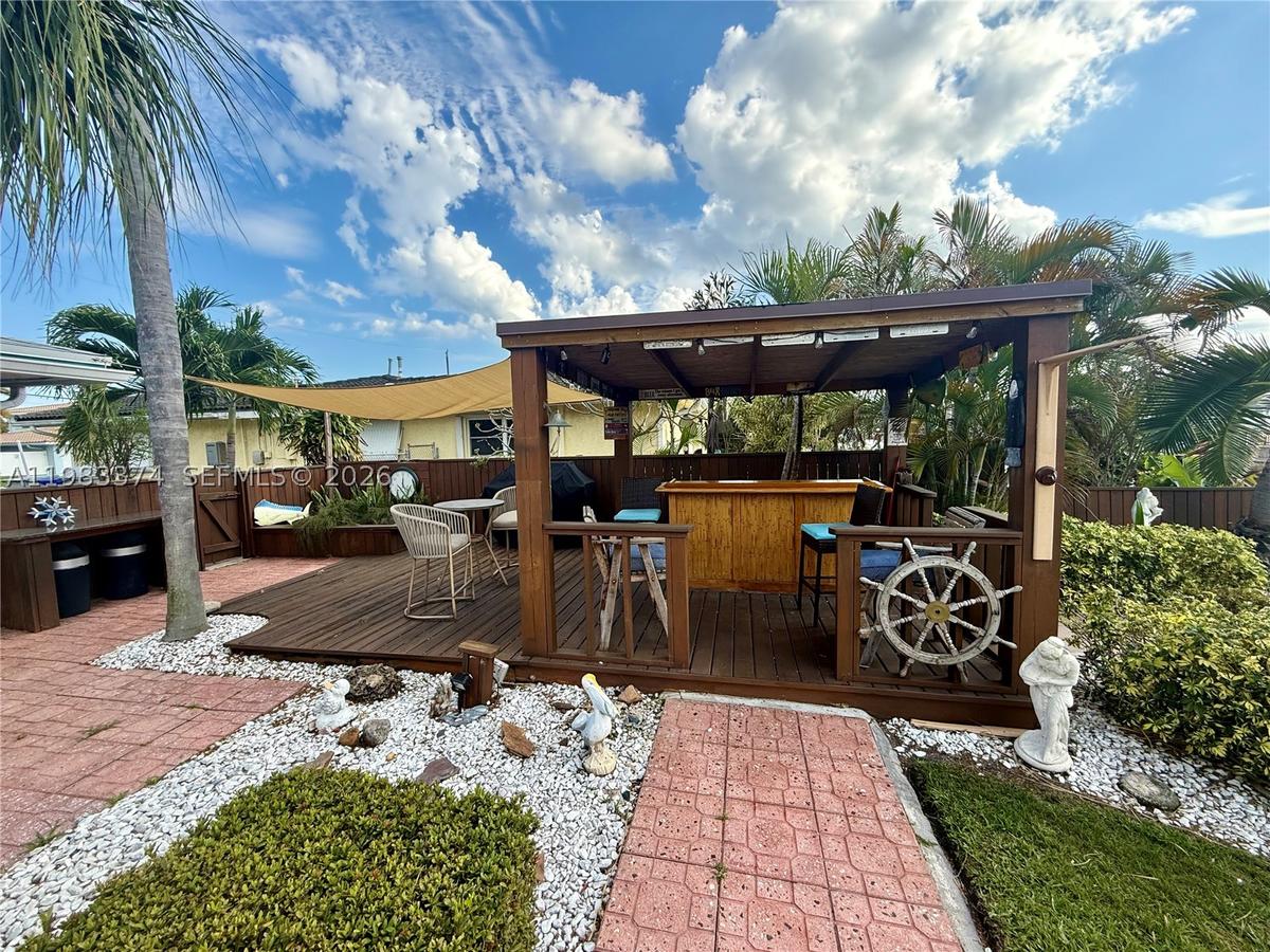 Covered Deck Area