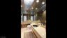 Powder room with a skylight