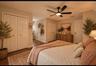 Guest bedroom upstairs virtually staged