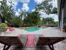 Resort style pool area