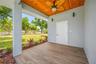 Private Ground-Level Patio for Upstairs Unit